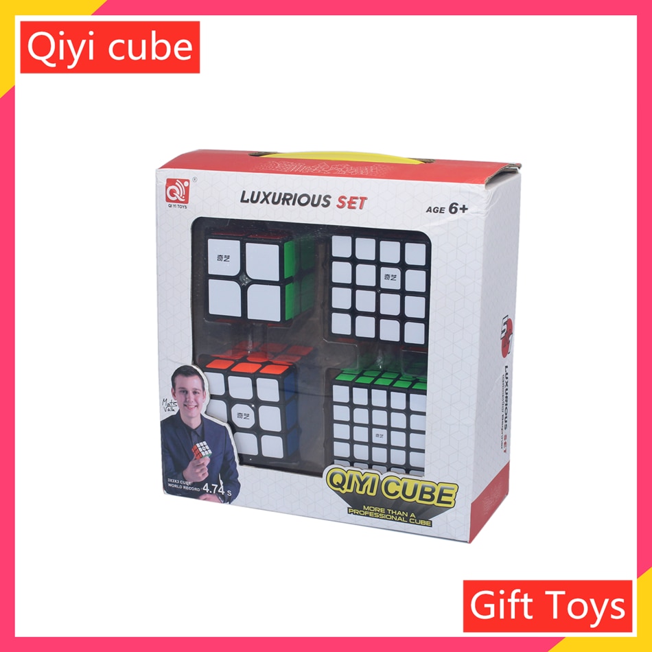 Qiyi Magic Cube 4in1 Gift Box Set Qiyi  ť 4in..